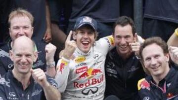 Vettel sigue intratable y Alonso acaba en sexto lugar