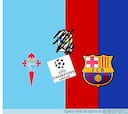Los mejores memes del Celta-Barcelona