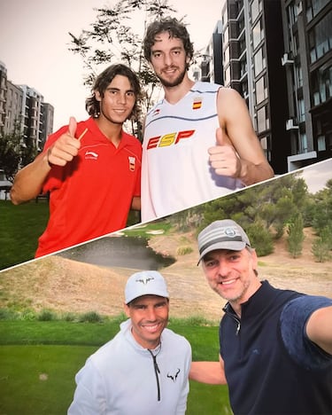 Los deportistas y famosos en las Redes Sociales