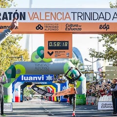 El plusmarquista mundial Abraham Kiptum, gran favorito