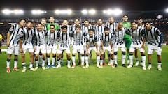  Pachuca team group during the 17th round match between Pachuca and Mazatlan FC as part of the Torneo Clausura 2024 Liga BBVA MX at Hidalgo Stadium on April 27, 2024 in Pachuca, Hidalgo, Mexico.