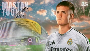 Mastantuono, oficialmente nuevo jugador del Real Madrid.
