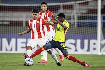 Colombia y Paraguay se enfrentaron en el estadio Pascual Guerrero.