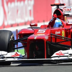 ¿Guiño a Ferrari? El 'me gusta' de Alonso a su gran victoria de rojo