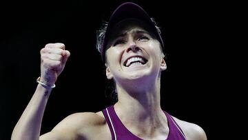 Svitolina vence y queda aun solo set de la clasificaci¨®n