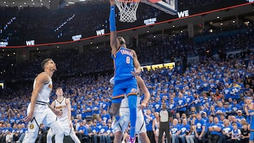 The NBA fined Oklahoma City star Jalen Williams for “wearing clothing with profane language” to a post-game press conference.
