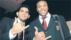 Ronaldinho, el temor de Daniel y Baptista