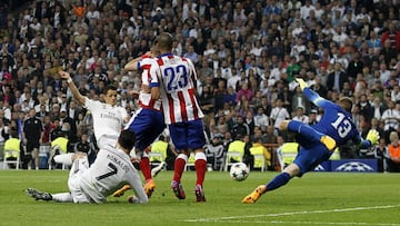 El gol de Chicharito permitió eliminar al Atlético en cuartos en 2015.