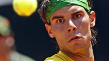 Nadal: "No me encuentro bien porque tengo fiebre"