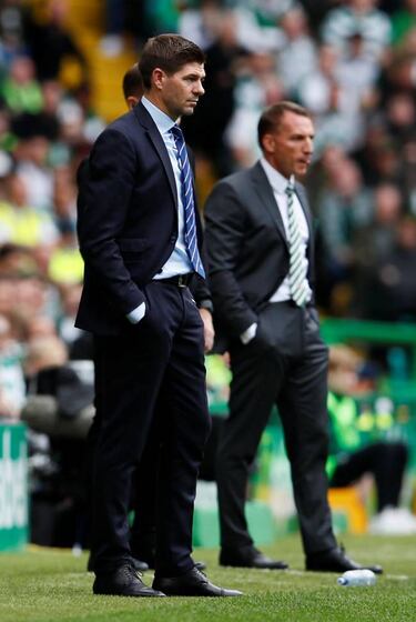 Rangers beaten by Celtic in Gerrard's first Old Firm derby