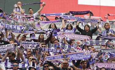 La afición blanquivioleta irá a San Mamés