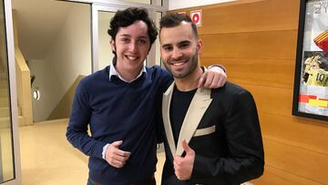 Jesé con Francisco Nicolás, también conocido como el 'pequeño Nicolás'.