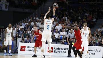 14/01/18 BALONCESTO PARTIDO ENDESA ACB
 REAL MADRID - MONTAKIT FUENLABRADA  
 RUDY FERNANDEZ