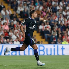 Nahuel Molina, también en el gol