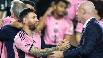 Infantino: “Messi es un ídolo reconocido y respetado por todos”
