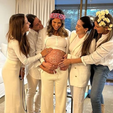 Vanessa Borghi muestra uno de los momentos más íntimos de su embarazo: “La ceremonia mística de la maternidad”