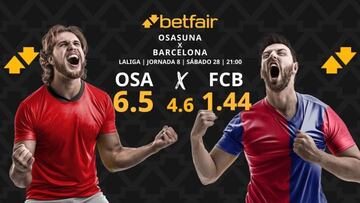 CA Osasuna vs. FC Barcelona: horario, TV, pronósticos, estadísticas y clasificación