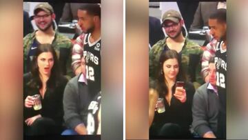 Es viral: la mirada de esta aficionada a una figura de NBA