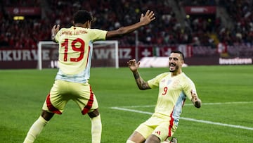 Los campeones de la Euro 2024, España, buscan tomar la cima del Grupo D en UEFA Nations League.