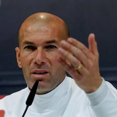 Zidane: "Me siento fuerte; esto lo vamos a levantar, lo digo yo..."