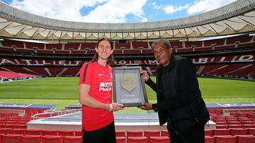 Filipe Luis y Luiz Pereira.