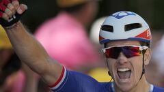 Démare, triunfal: "Era mi objetivo desde que era un niño"