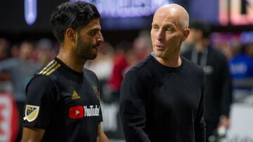 El entrenador de LAFC, Bob Bradley, dijo en una mini entrevista durante el LAFC vs Austin FC que hubo un malentendido en la sustitución de Carlos Vela.