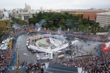 La celebración de Cibeles en imágenes