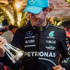 Russell ‘se rinde’ ante Alonso “hasta la próxima vez...”