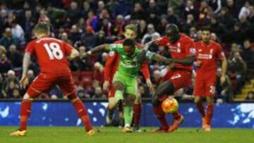 El Liverpool deja escapar dos puntos ante el Sunderland