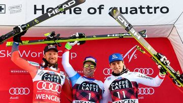 Feuz y Brignone se llevan las pruebas de la Copa del Mundo