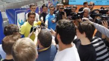 UNA DE LAS CLAVES. David Ferrer, actual séptimo jugador mundial, será clave en la Caja Mágica.