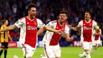 El Ajax presenta su candidatura al segundo puesto del grupo