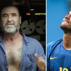 Eric Cantona vuelve a burlarse de Neymar… ¡Comparándole con una maleta!