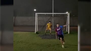 Niños recrean chilena de Cristiano Ronaldo con el Real Madrid y se vuelve viral