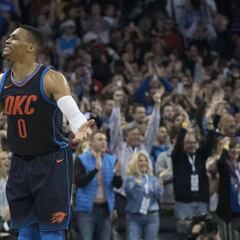 Westbrook supera a Harden y los Thunder ya son una amenaza