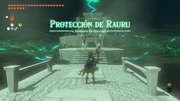 the legend of zelda tears of the kingdom nintendo switch guia santuario qura'qat