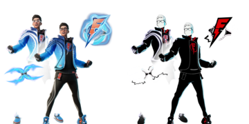 fortnite flakes power skin serie de idolos icon series