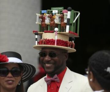 Los sombreros m¨¢s extravagantes de la Kentucky Derby