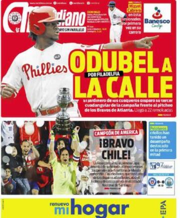 Portadas de la prensa deportiva