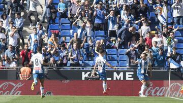 Borja Iglesias y su gol.