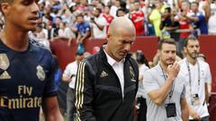 23/07/19 PARTIDO INTERNATIONAL CHAMPIONS CUP PRETEMPORADA GIRA USA EEUU REAL MADRID ARSENAL 
 
 
 ZIDANE