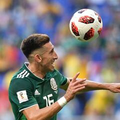 Héctor Herrera, opción para el Olympique de Lyon