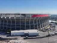 El estadio Ciudad de México estrena luz exterior