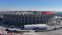 El estadio Ciudad de México estrena luz exterior