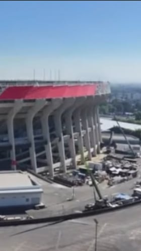 Así se ven los avances del Estadio Azteca a 100 días de la inauguración del Mundial 2026