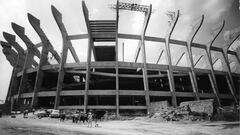 Joyas históricas: planos, diseños y obras del Estadio Azteca