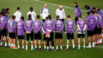 Zidane vacuna al Real Madrid contra el Virus FIFA