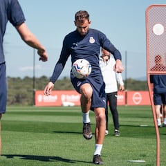 Stuani se apunta a la final ante el Rayo, su víctima favorita