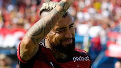 “Entrada crucial”: los elogios sin límites de la prensa brasileña para Arturo Vidal